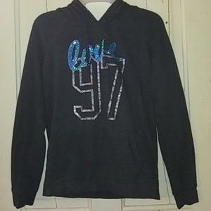 Dark gray Aéropostale pullover hoodie
